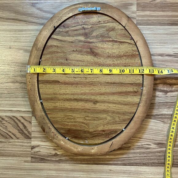 Vintage Original Signed Floral Painting Gold Frame Oval Lilly Lilies 13 x 16 - Picture 6 of 9